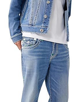 True Religion Vintage Ricky Double Super T Raised Horseshoe